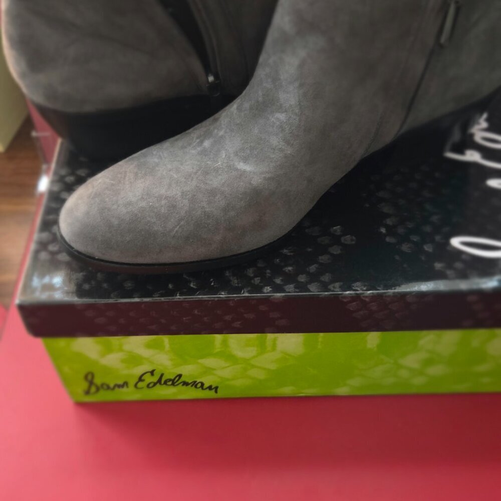 Sam Edelman | Petty Bootie | Slate Grey | Size 8.5 | NWT - Picture 6 of 12